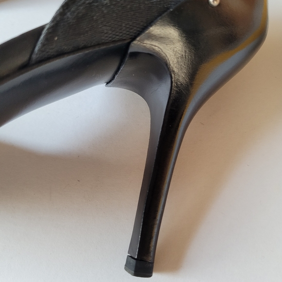 Gucci Black GG canvas & leather studded horsebit - Picture 3 of 7